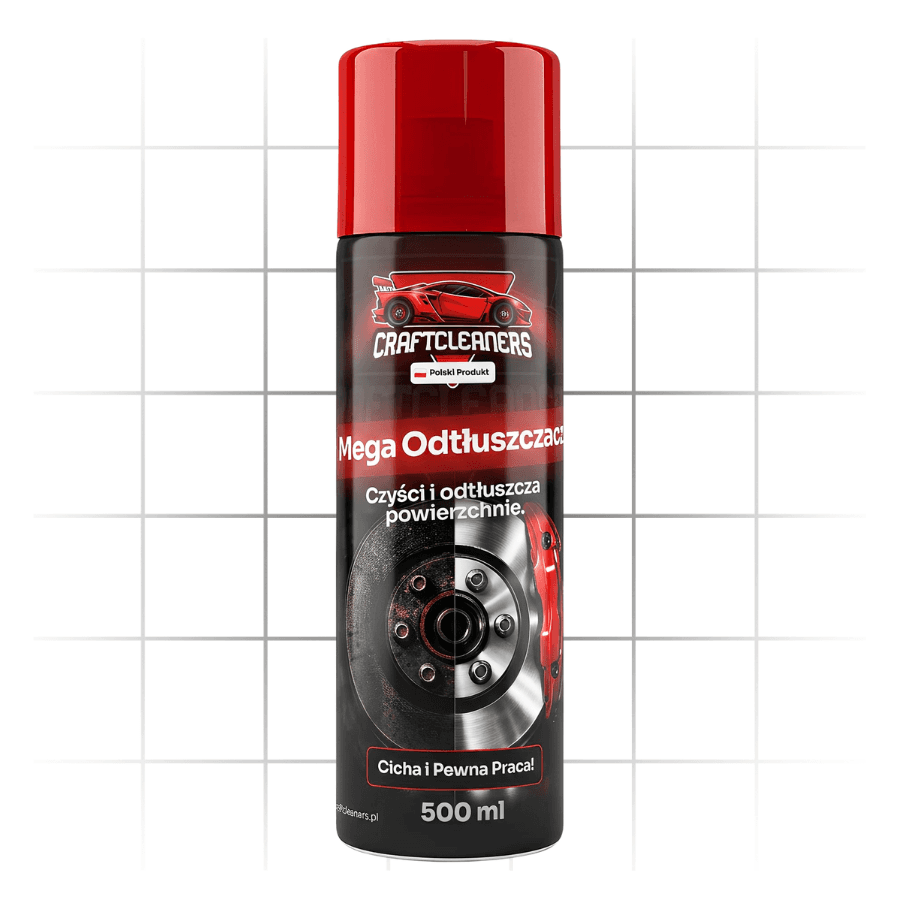 Mega Odtłuszczacz - Spray do Odtłuszczania Hamulców i Powierzchni