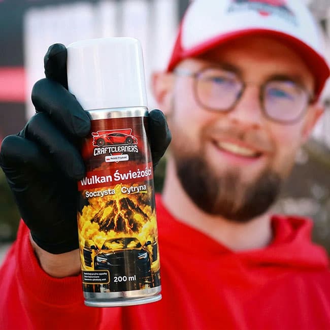 BTS Wulkan Świeżości - Odświeżacz do Klimatyzacji Soczysta Cytryna