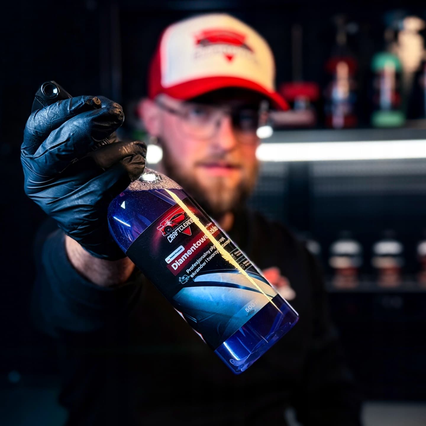 Diamentowe Szkło - Profesjonalny płyn do szyb, ekranów i tworzyw sztucznych (Glass Cleaner)