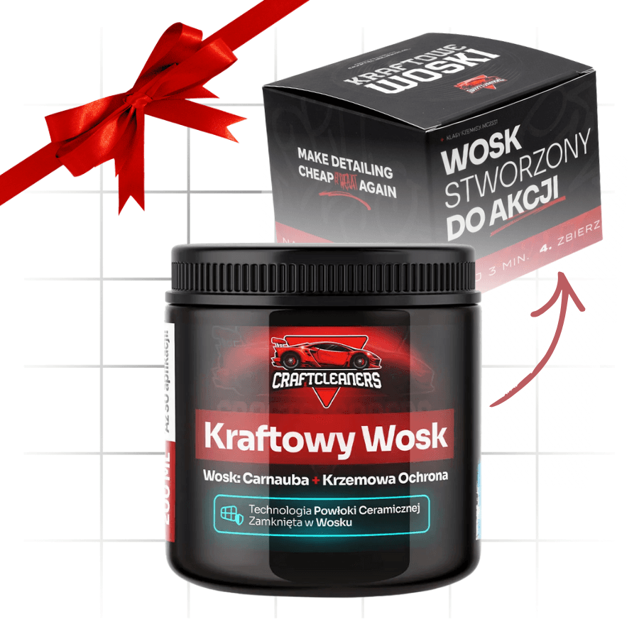 Zestaw Zabezpieczenie po Umyciu: Wodny Magnes XXL + Kraftowy Wosk-Mus premium 150 ml