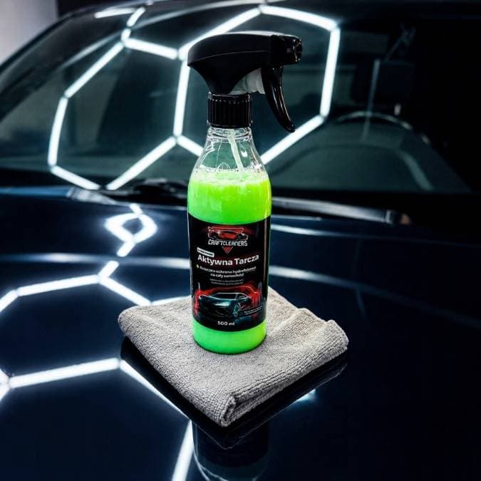 Aktywna Tarcza - All in One HYDROFOBOWA Ochrona Całego Auta w Jednej Butelce