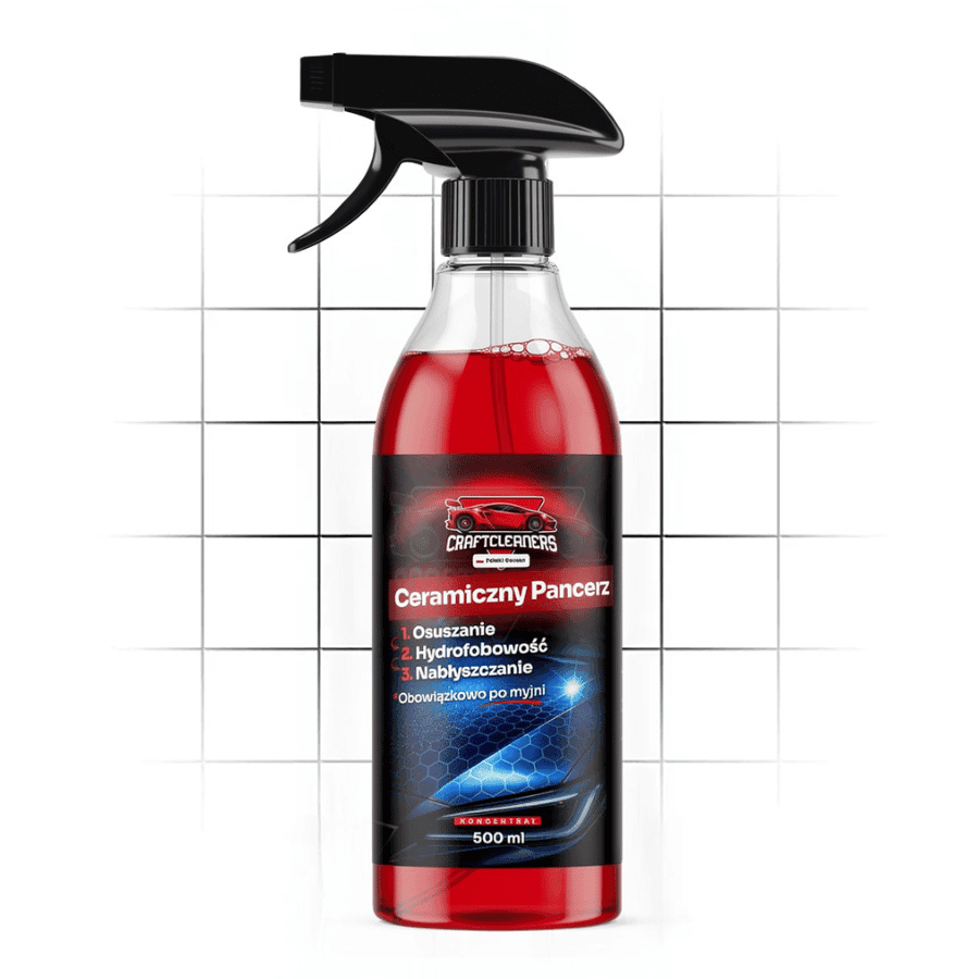 Ceramiczny Hydro Pancerz - MOCNY Wosk Na Mokro Z Ceramiką 500ml