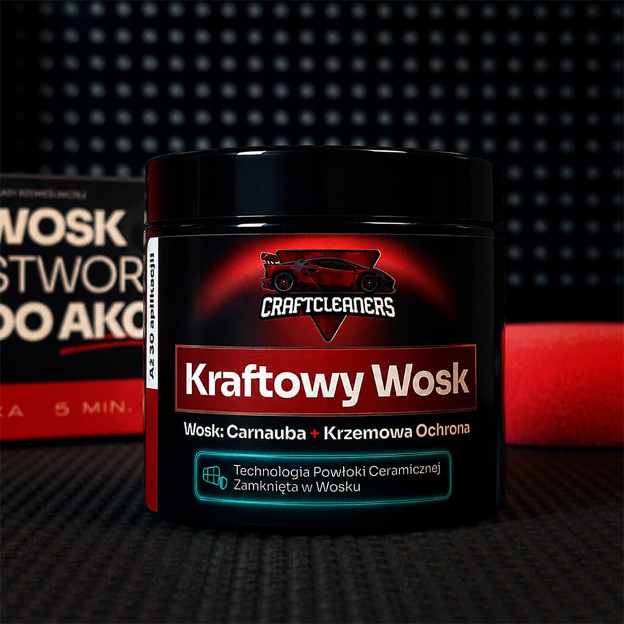 Kraftowy Wosk-Mus premium czyli wosk Carnauba, Pszczeli i Krzem!